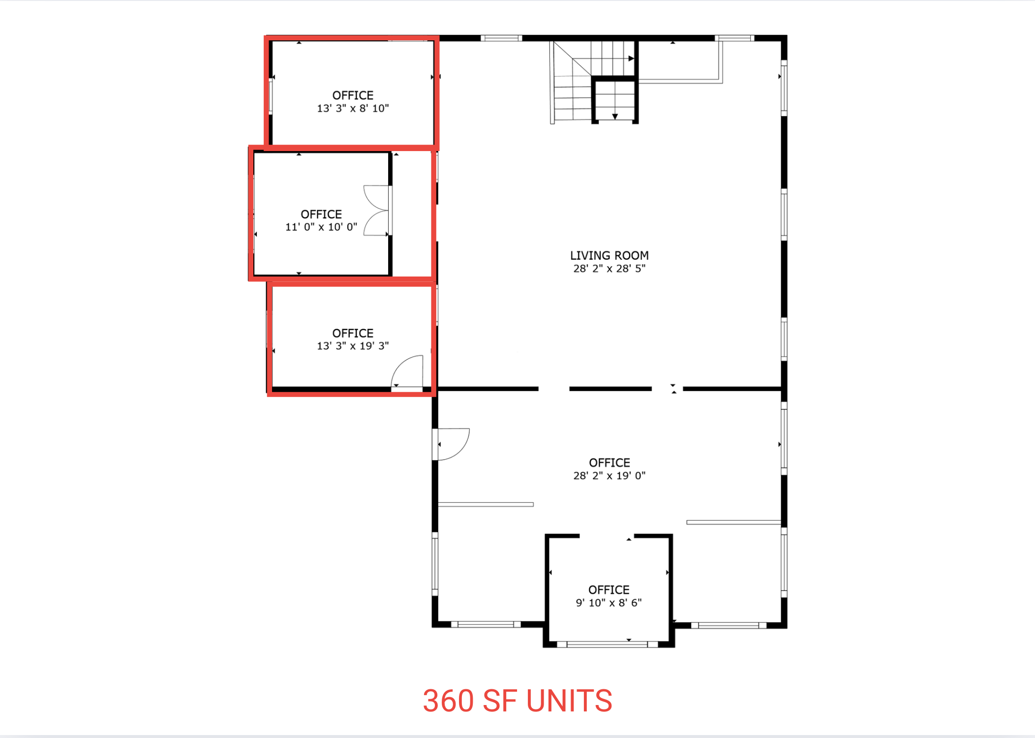 608 N 29th St – 360 sf Unit